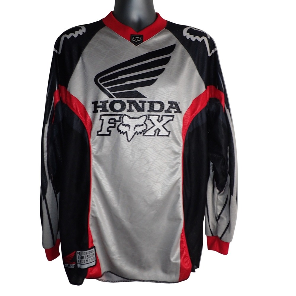 Fox Racing Men's Honda Professional Team Issue Motocross Jersey Large Vintage